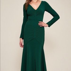 Tadashi Shoji Emerald Green Gown